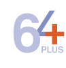 64PLUS logo